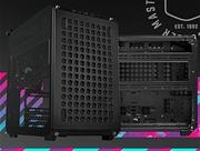 Case Cooler Master QUBE 500 Flatpack Black Small High Airflow Mid-Tower